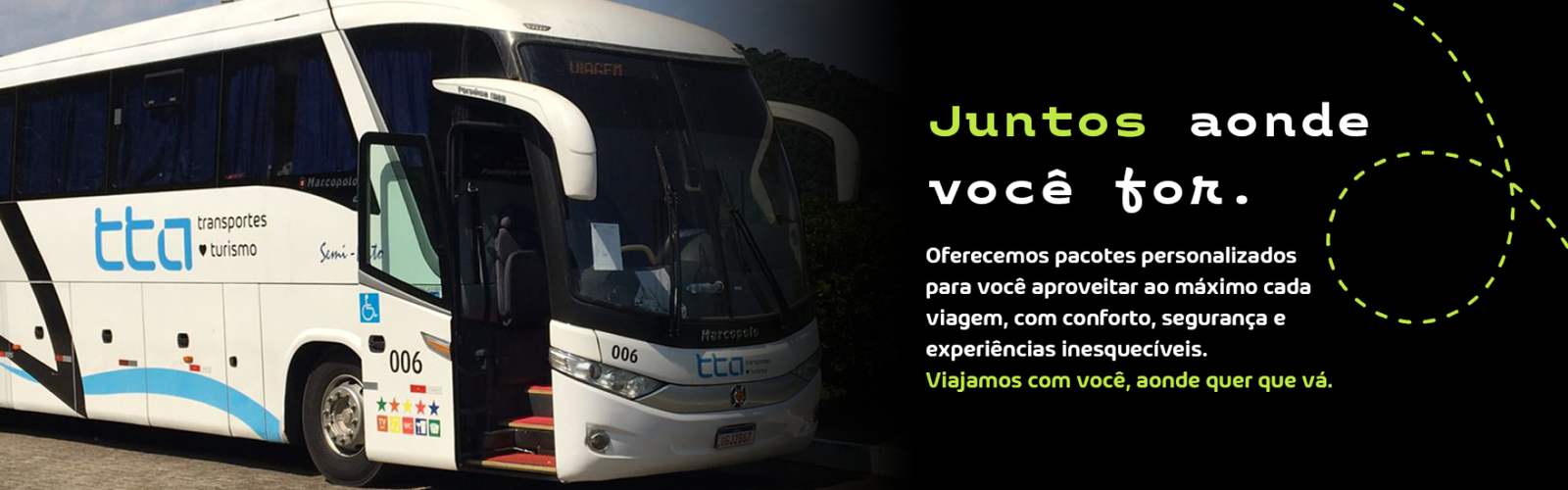 Slide TTA Transportes e Turismo